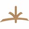 Ekena Millwork Davenport Timber Gable Bracket, Western Red Cedar, 72"W x 27"H x 1 1/2"D x 3 1/2"F, 9/12 Pitch GBW072X27X0204DAV00SWR - alternate 2
